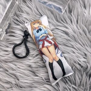 Handmade Anime Kei Karuizawa Classroom The Elite Anxiety Relief Plush Keychain
